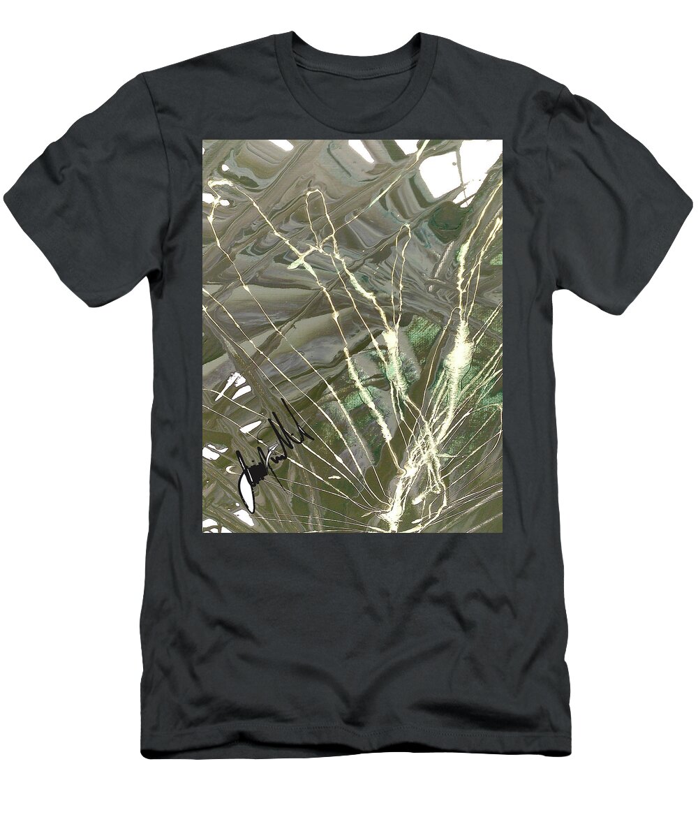  T-Shirt featuring the digital art Grip by Jimmy Williams