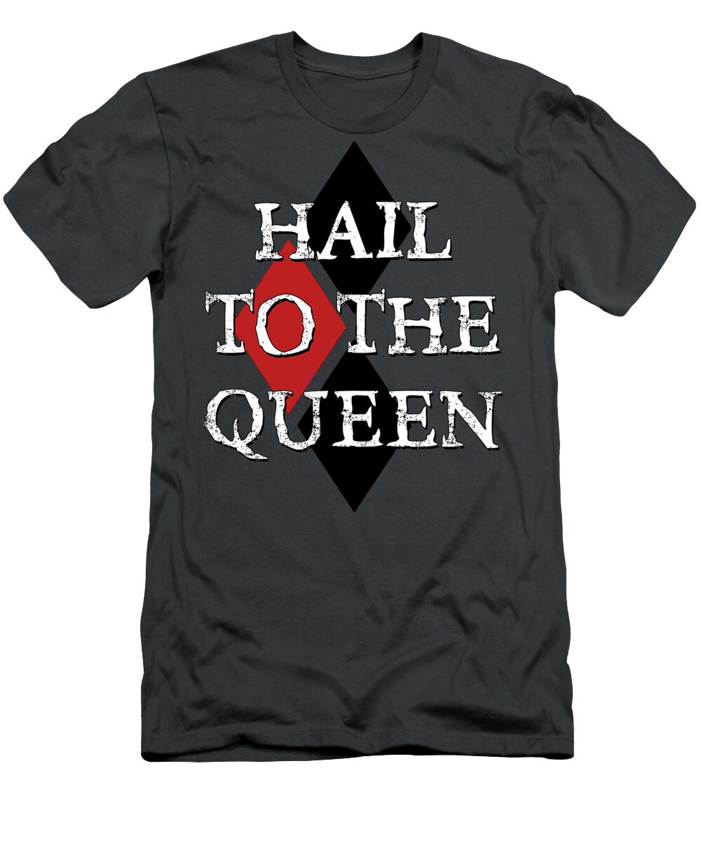 Harley T-Shirt featuring the digital art Hail To The Queen by Steve Evan