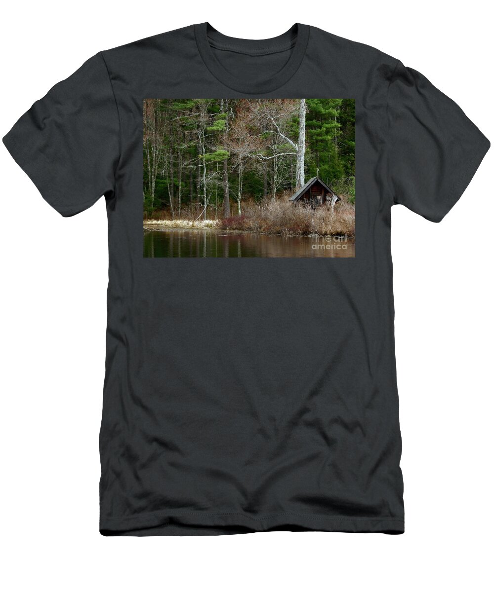 Marcia Lee Jones T-Shirt featuring the photograph Hobbits House #3 by Marcia Lee Jones