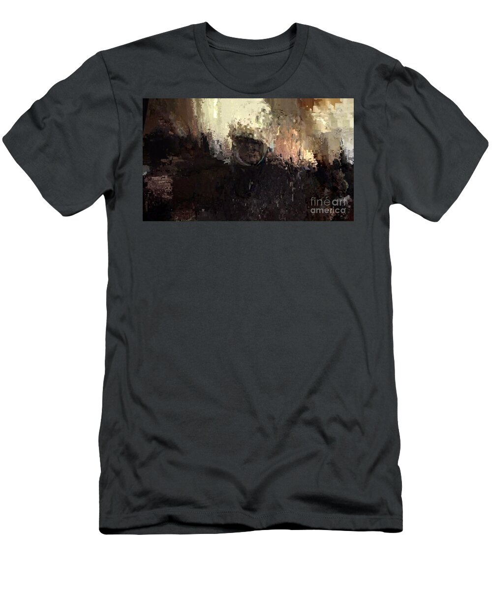 Assembly T-Shirt featuring the painting In Becaming by Matteo TOTARO