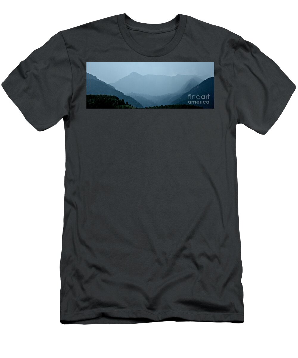 Rain T-Shirt featuring the photograph In the Mist by Dorrene BrownButterfield