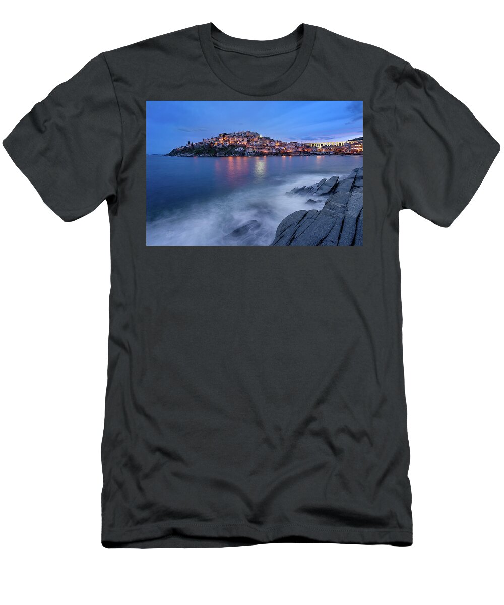 Kavala T-Shirt featuring the photograph Just Because... by Elias Pentikis