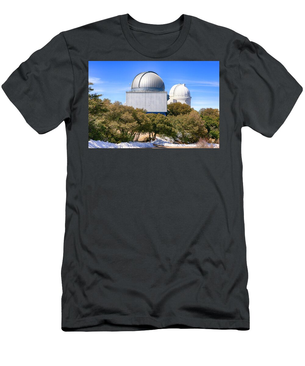 Observatory T-Shirt featuring the photograph Kitt Peak Observatory AZ by Chris Smith