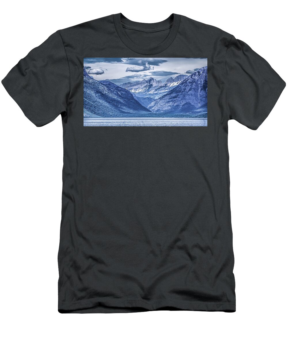 Park T-Shirt featuring the photograph Lake McDonald Glacier National Park by Alex Grichenko