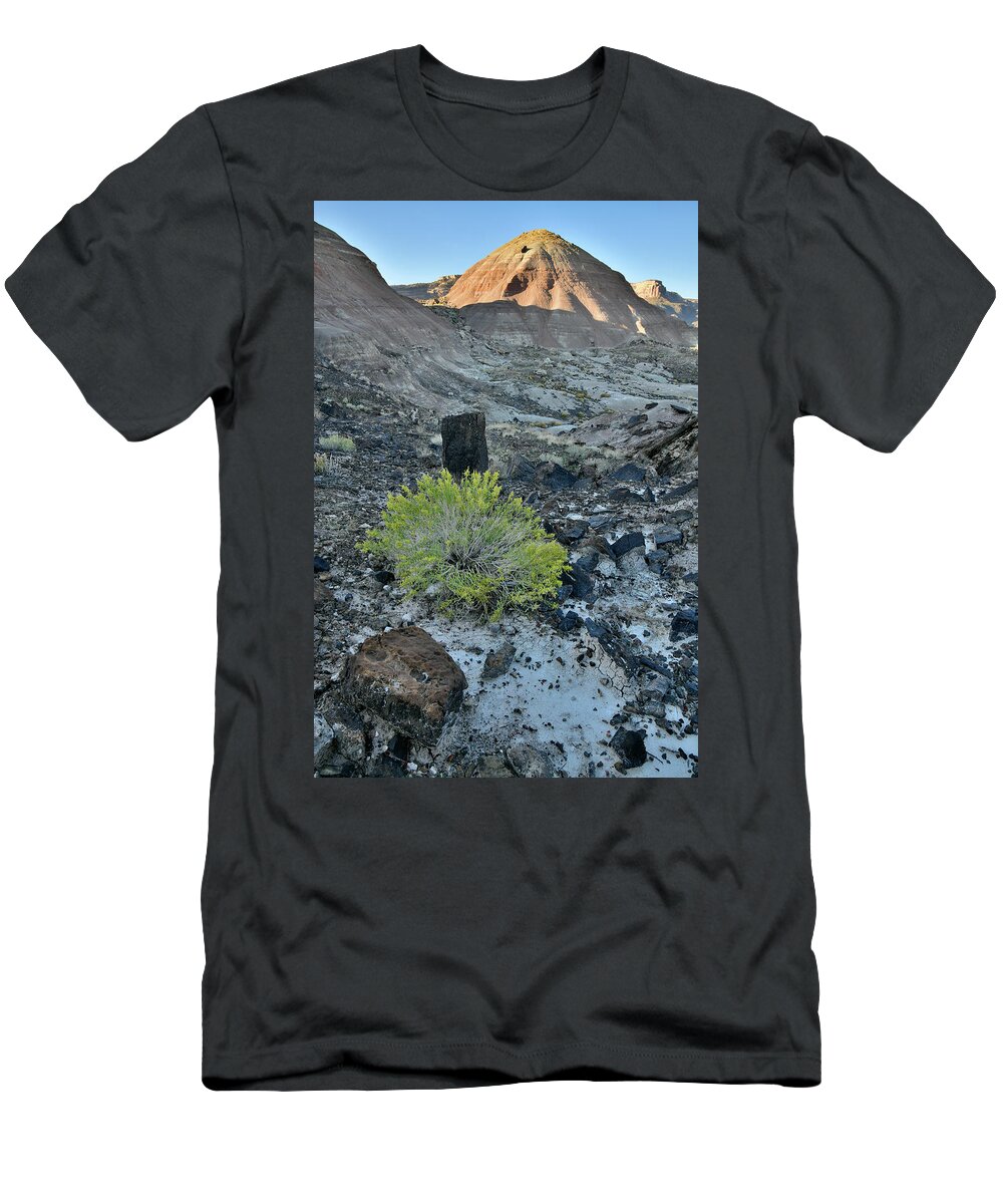Ruby Mountain T-Shirt featuring the photograph Life Finds a Way on Ruby Mountain by Ray Mathis