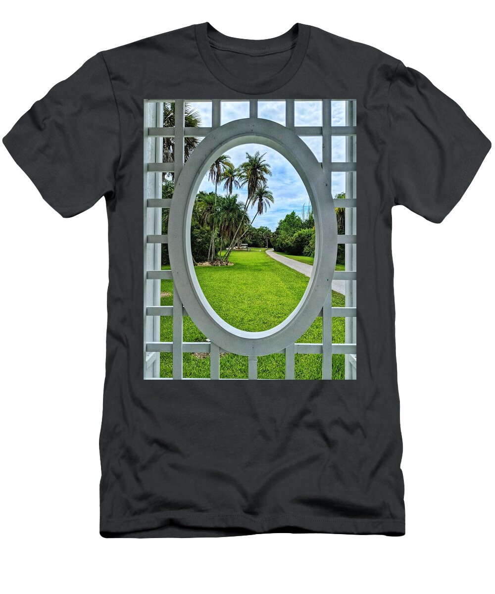 Garden T-Shirt featuring the photograph Look Here by Portia Olaughlin