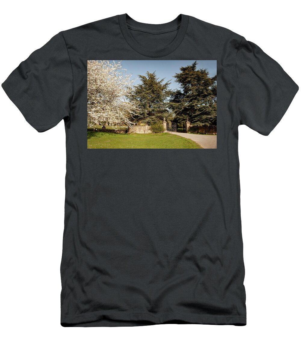 Lotherton Hall T-Shirt featuring the photograph Lotherton Hall by Gouzel -