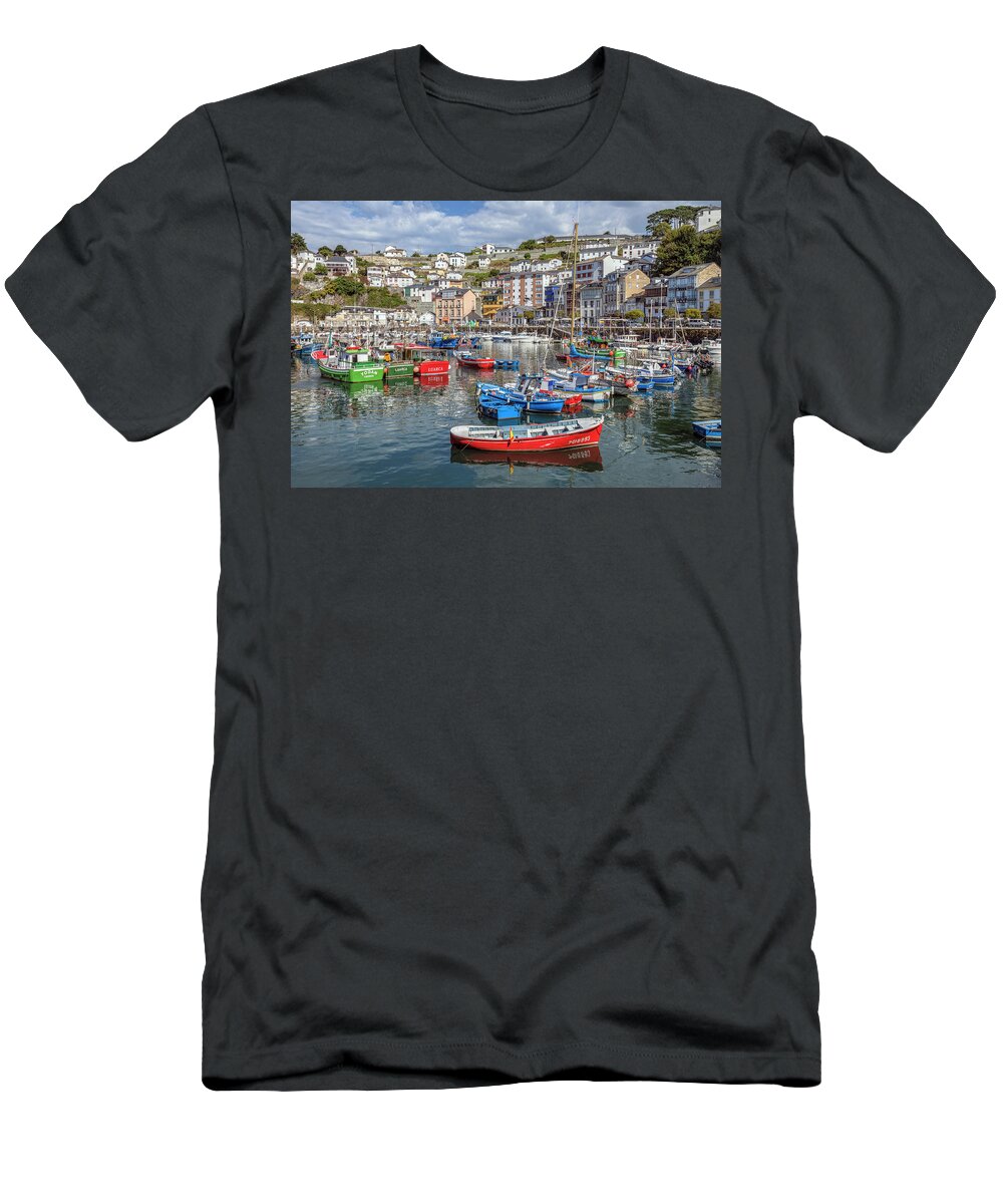 Luarca T-Shirt featuring the photograph Luarca - Spain by Joana Kruse