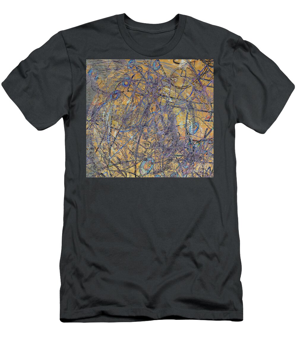 Abstract T-Shirt featuring the digital art Mars by Gabrielle Schertz