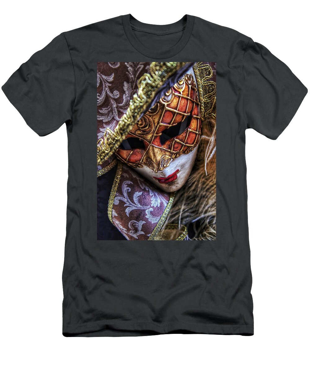  T-Shirt featuring the photograph Mask 1 by Al Harden