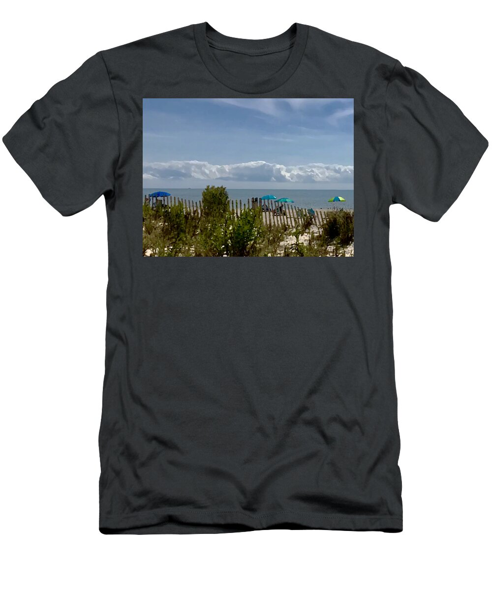 Beach T-Shirt featuring the photograph Mermaid View by Tom Johnson