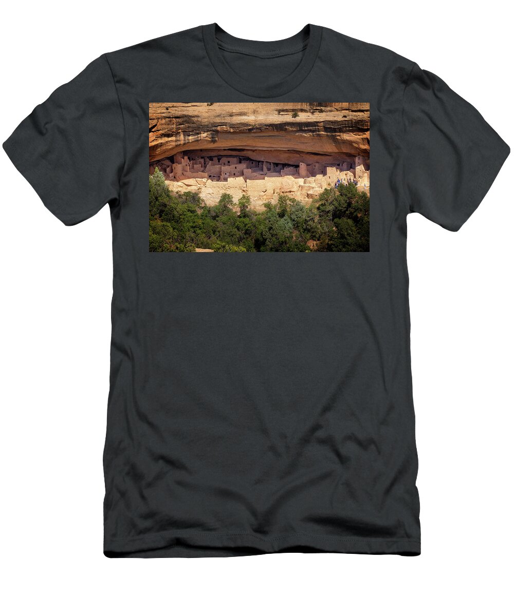 Mesa Verde T-Shirt featuring the photograph Mesa Verde National Park Colorado 12 by Ricky Barnard