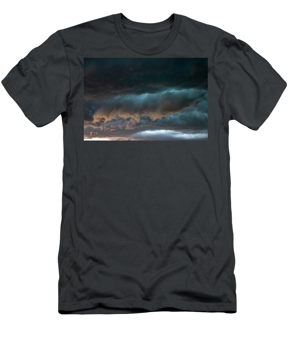 Nebraskasc T-Shirt featuring the photograph Moderate Risk Bust Chase Day 004 by NebraskaSC