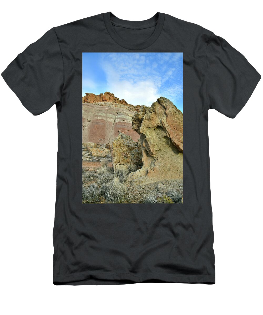 Red Point T-Shirt featuring the photograph Morning at Red Point in Grand Junction by Ray Mathis