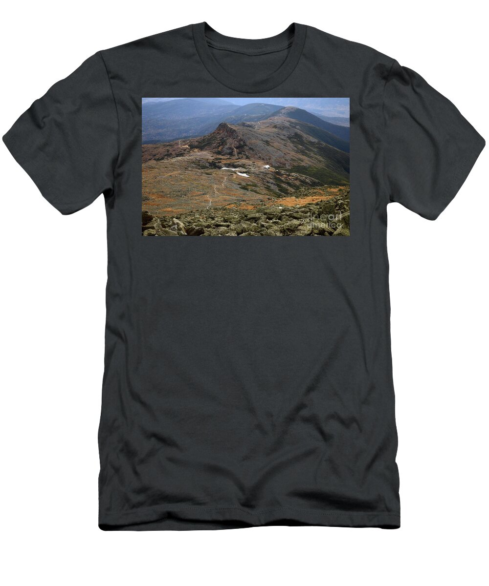 Marcia Lee Jones T-Shirt featuring the photograph Mount Washington #4 by Marcia Lee Jones
