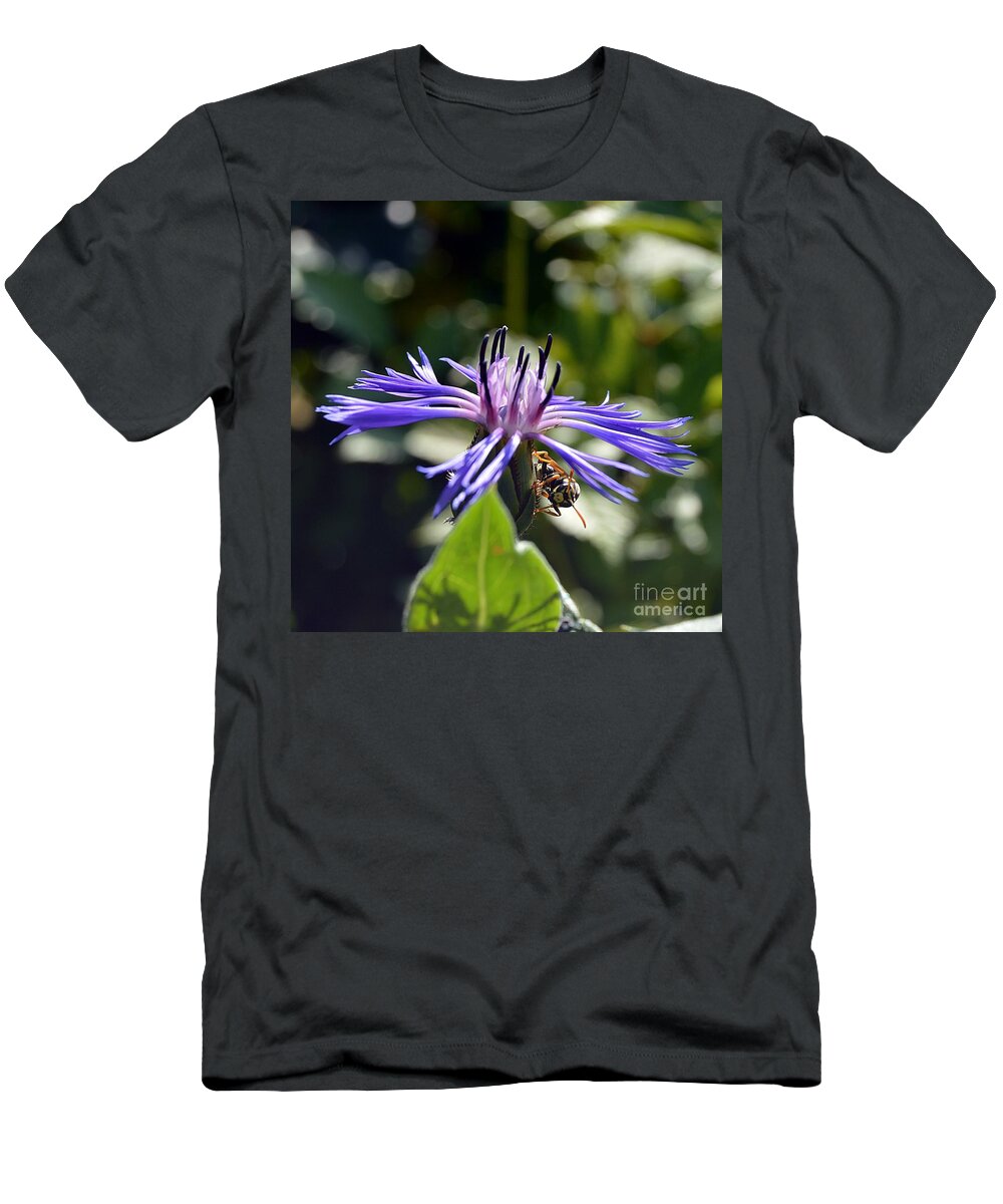 Bee T-Shirt featuring the photograph Nature by Thomas Schroeder