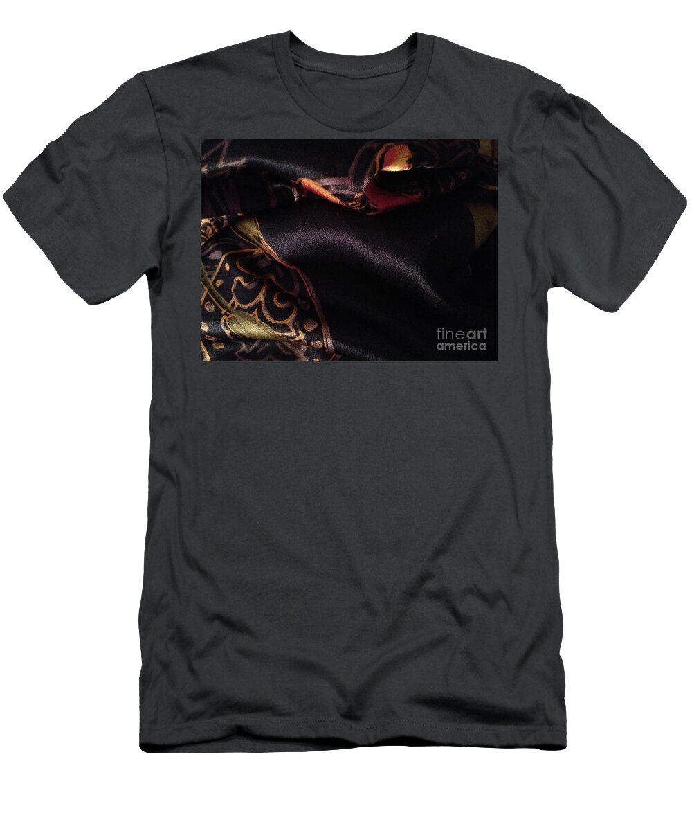 Photography T-Shirt featuring the photograph Night Blooming Silk 2 by Nancy Kane Chapman
