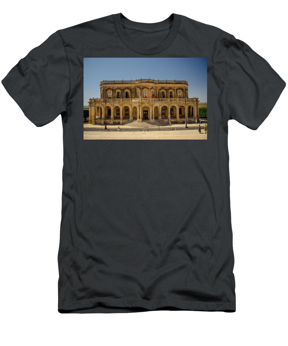 Color T-Shirt featuring the photograph Noto, Italy by Tito Slack