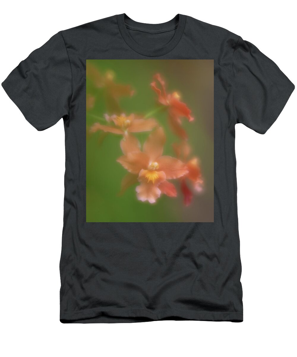 Flower T-Shirt featuring the photograph Orchid by Minnie Gallman