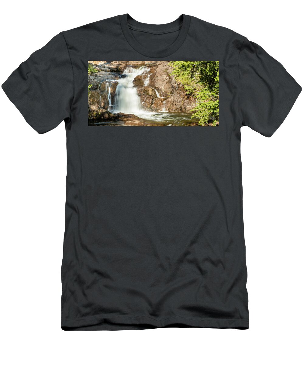 Landscapes T-Shirt featuring the photograph Paradise Falls-3 by Claude Dalley
