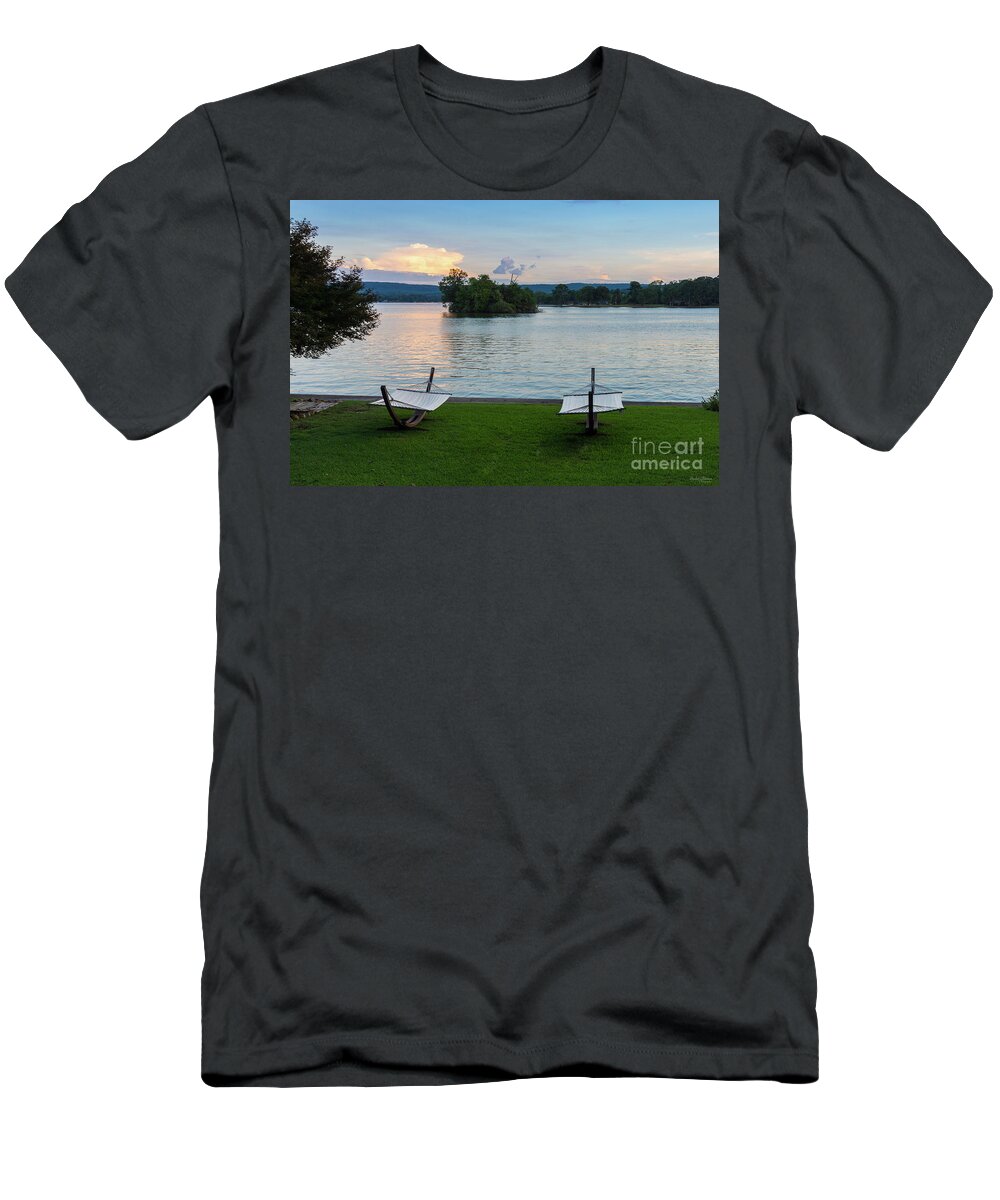 Ozarks T-Shirt featuring the photograph PIck Your Hammock by Jennifer White