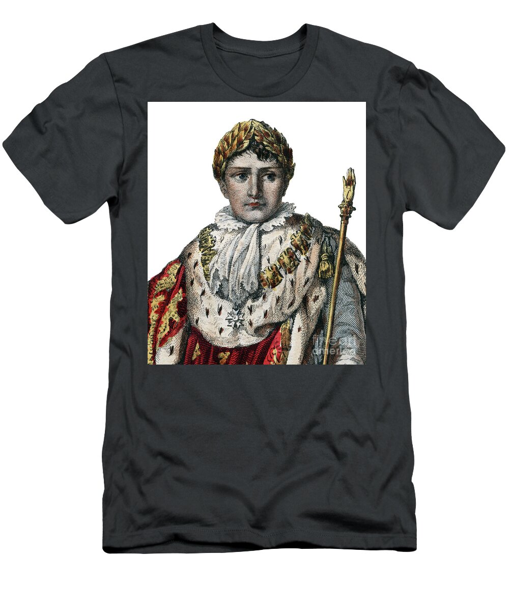 stemning Ib frokost Portrait of Napoleon I T-Shirt by French School - Pixels
