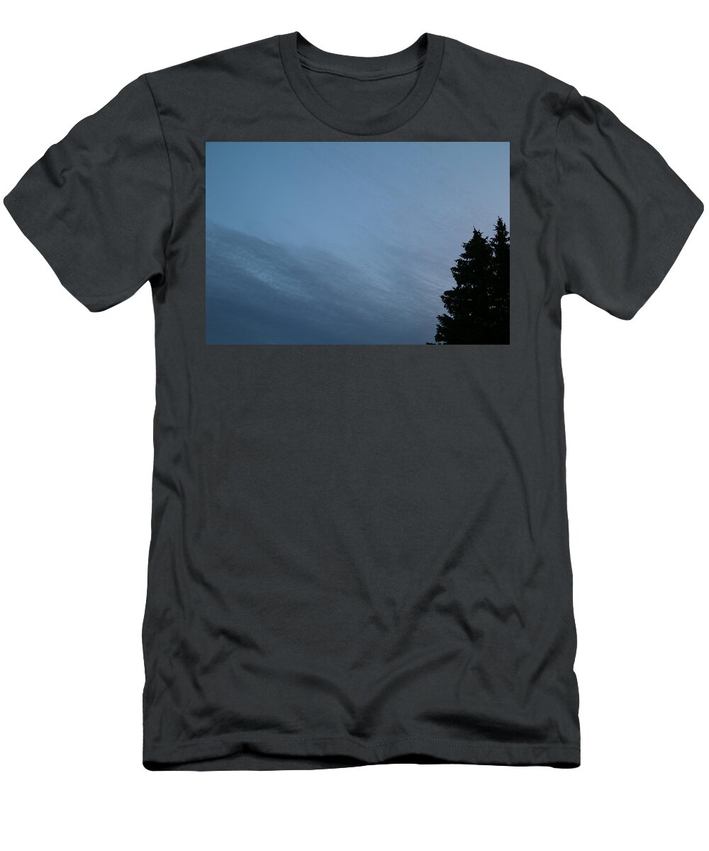 Blueskies T-Shirt featuring the photograph Pretty Blue Sky Day by The Art Of Marilyn Ridoutt-Greene