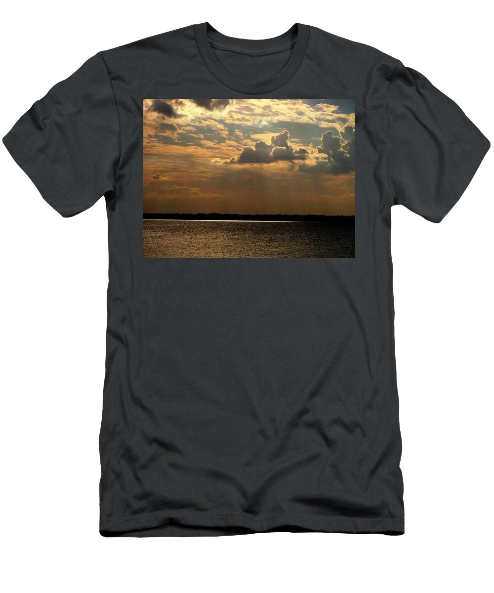 Florida T-Shirt featuring the photograph Rain in the Distance by Lindsey Floyd