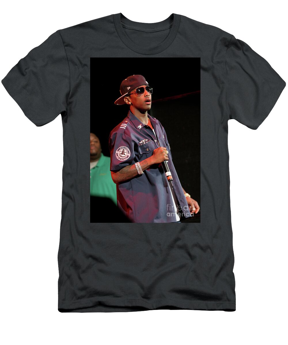 Vær tilfreds Forskel system Rapper Fabulous T-Shirt by Concert Photos - Fine Art America