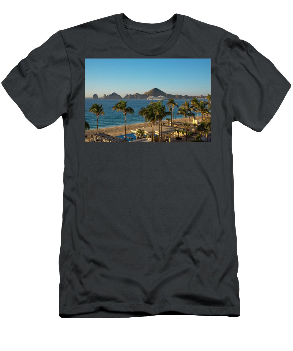 Cabo T-Shirt featuring the photograph Resort View by Bill Cubitt