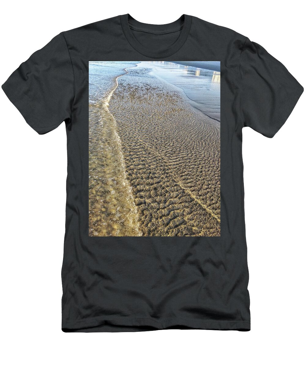 Ocean T-Shirt featuring the photograph Ripple Effect by Portia Olaughlin