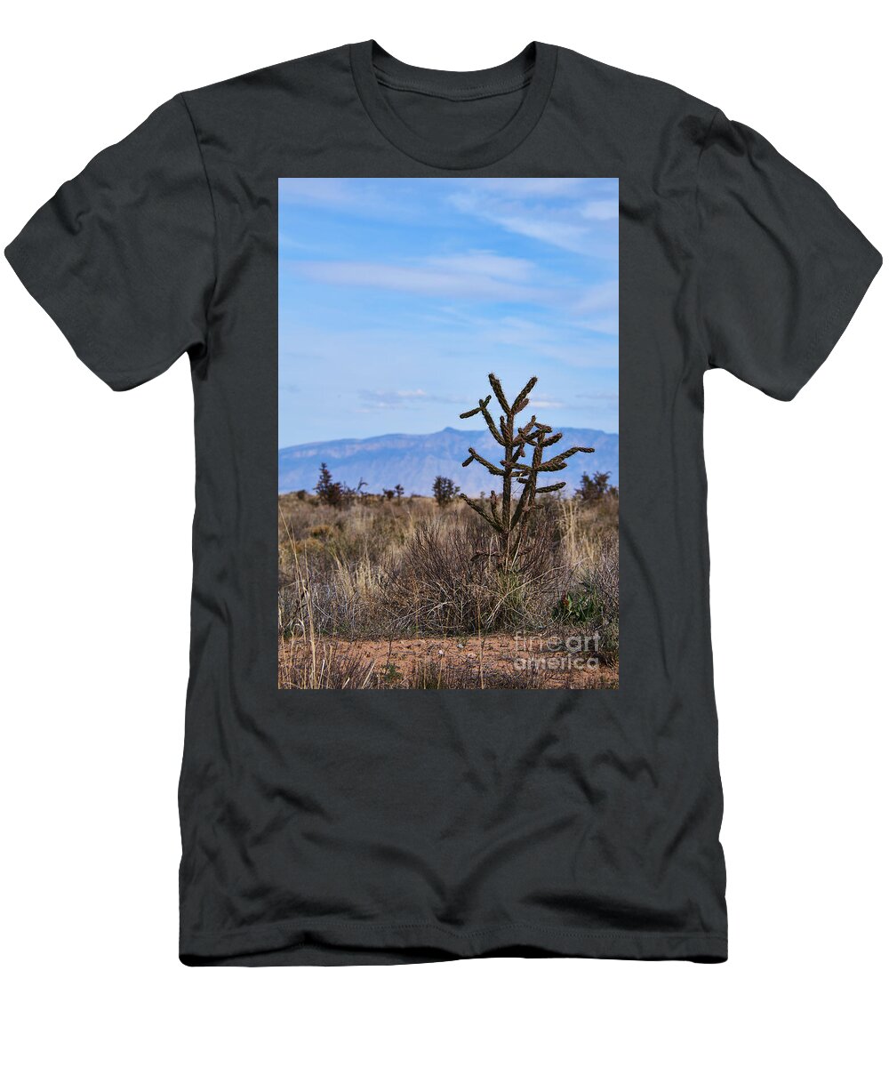 Sandia Mountains T-Shirt featuring the photograph Sandia Mountains by Robert WK Clark