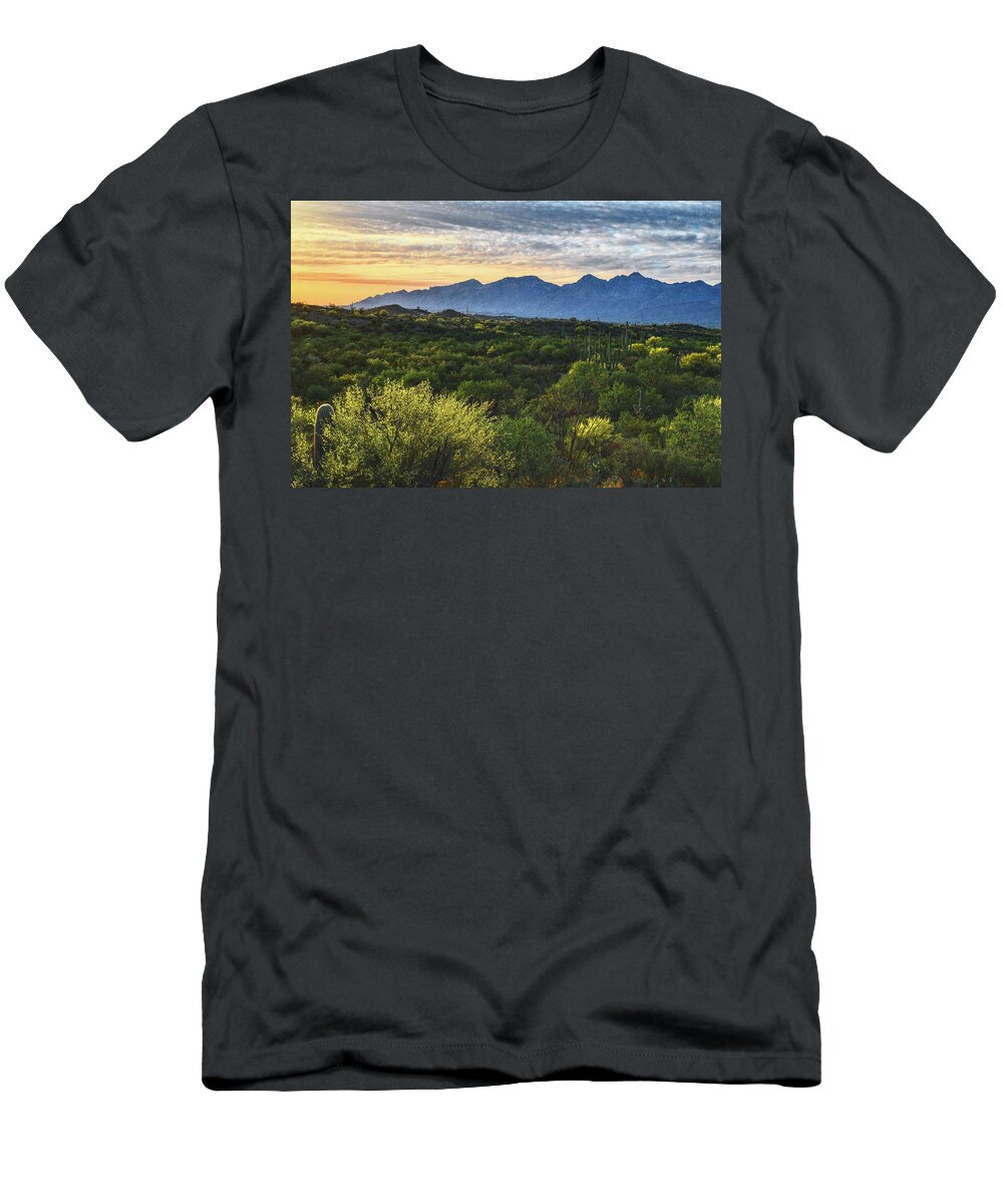 Tucson T-Shirt featuring the photograph Santa Catalina Evening by Chance Kafka