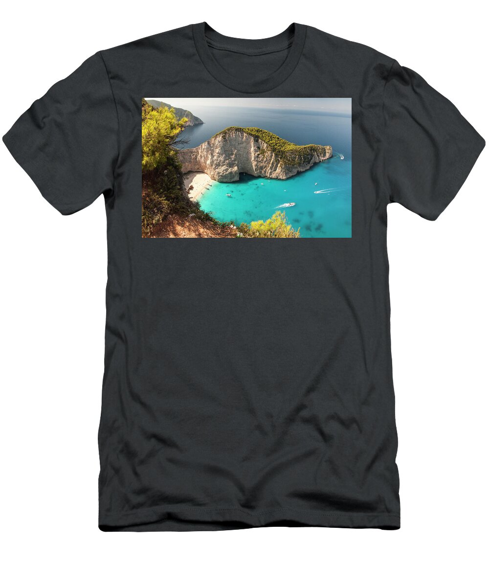 Beach T-Shirt featuring the photograph Shipwreck Beach by Rob Hemphill