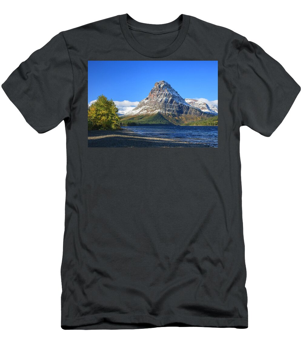 America T-Shirt featuring the photograph Sinopah by Todd Bannor