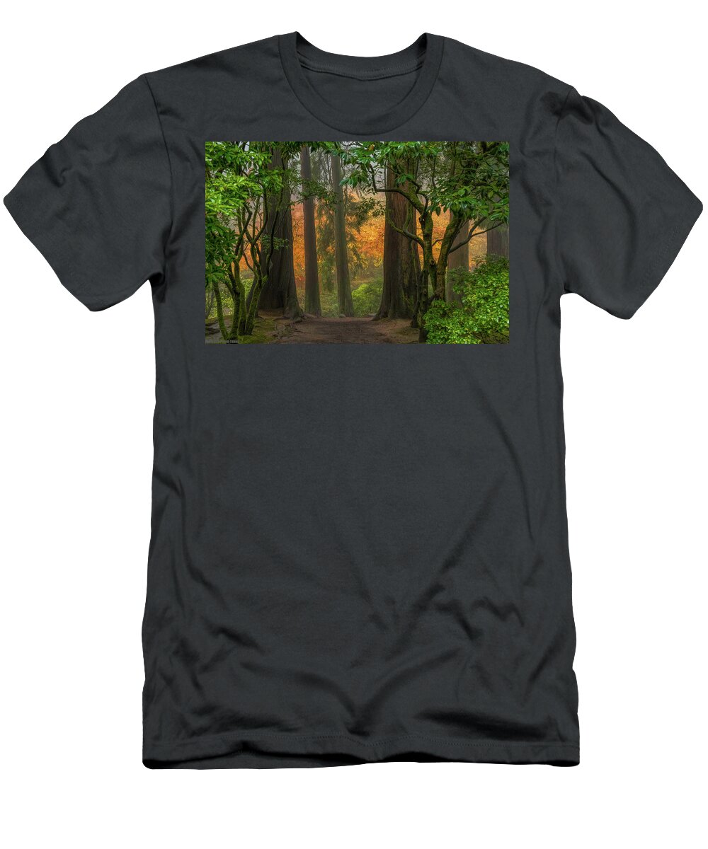 Japanese Garden T-Shirt featuring the photograph Solitude by G Lamar Yancy
