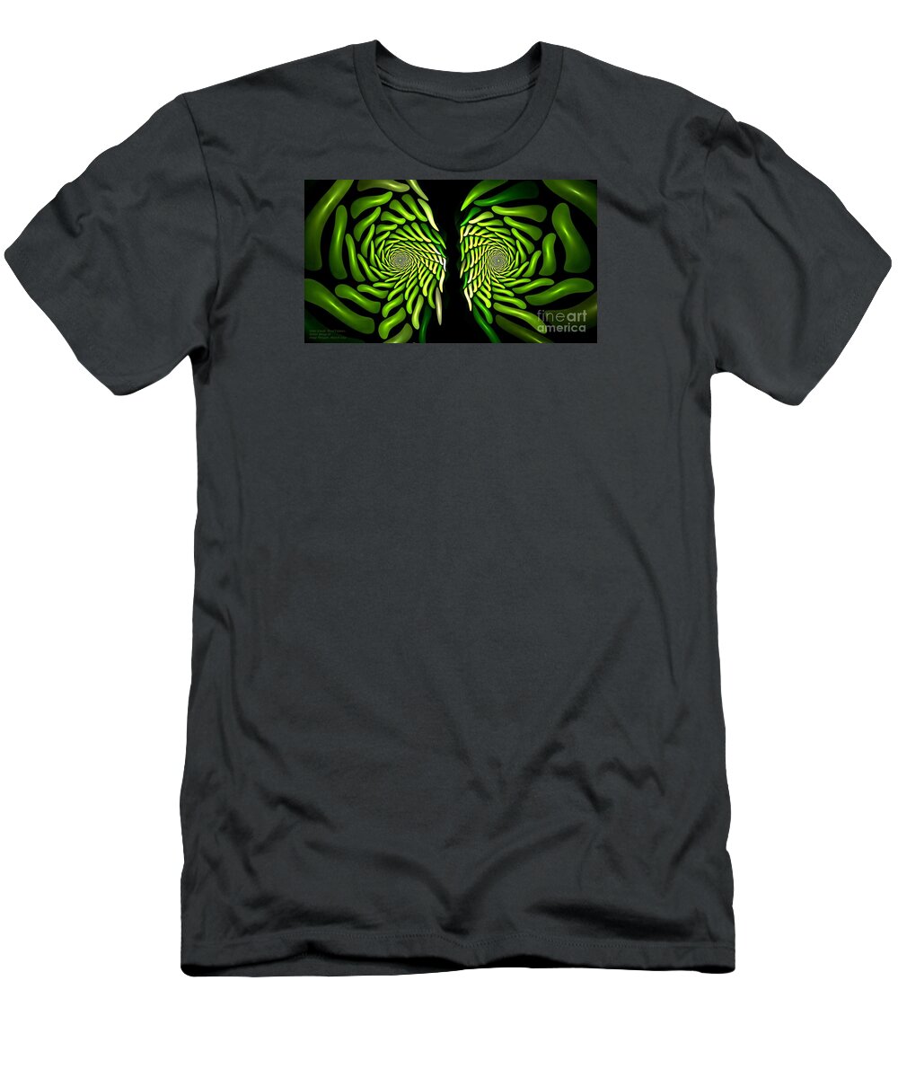 Gardening T-Shirt featuring the digital art Some Kinda Weed I Guess I Better Spray It by Doug Morgan