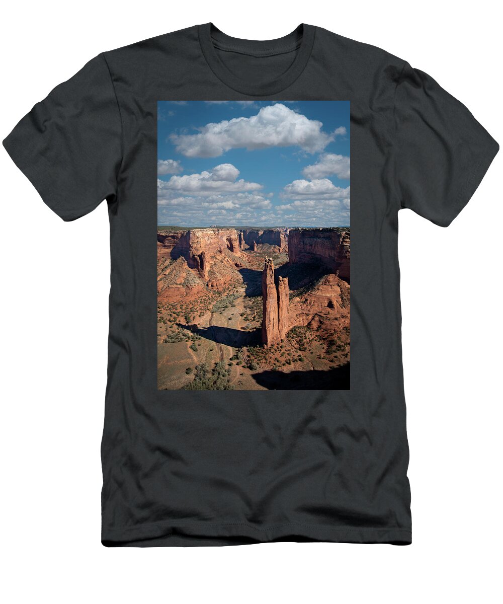 Canyon De Chelly T-Shirt featuring the photograph Spider Rock 1804 by Kenneth Johnson
