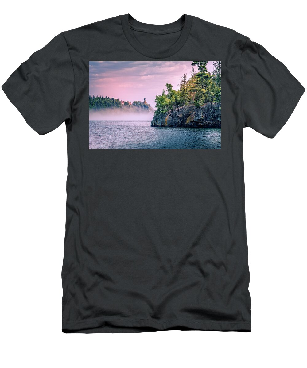 Split Rock Lighthouse T-Shirt featuring the photograph Split Rock Lighthouse by Chris Spencer
