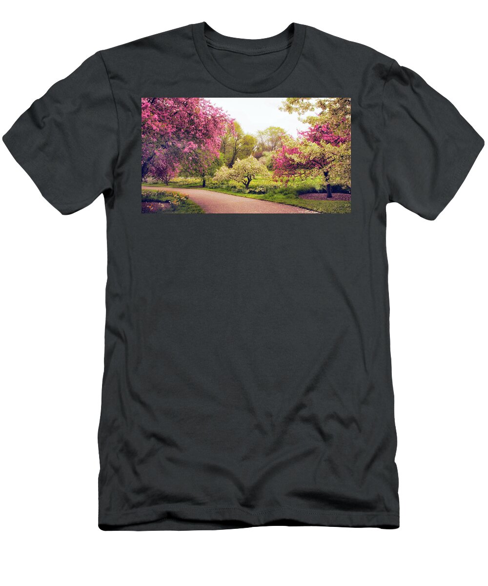 New York Botanical Garden T-Shirt featuring the photograph Spring Crescendo by Jessica Jenney