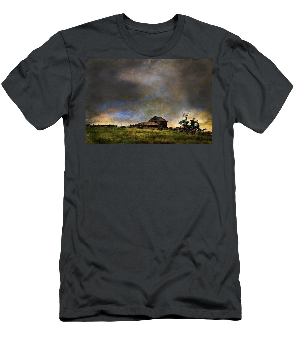 Farm T-Shirt featuring the photograph Summer Storm by Theresa Tahara