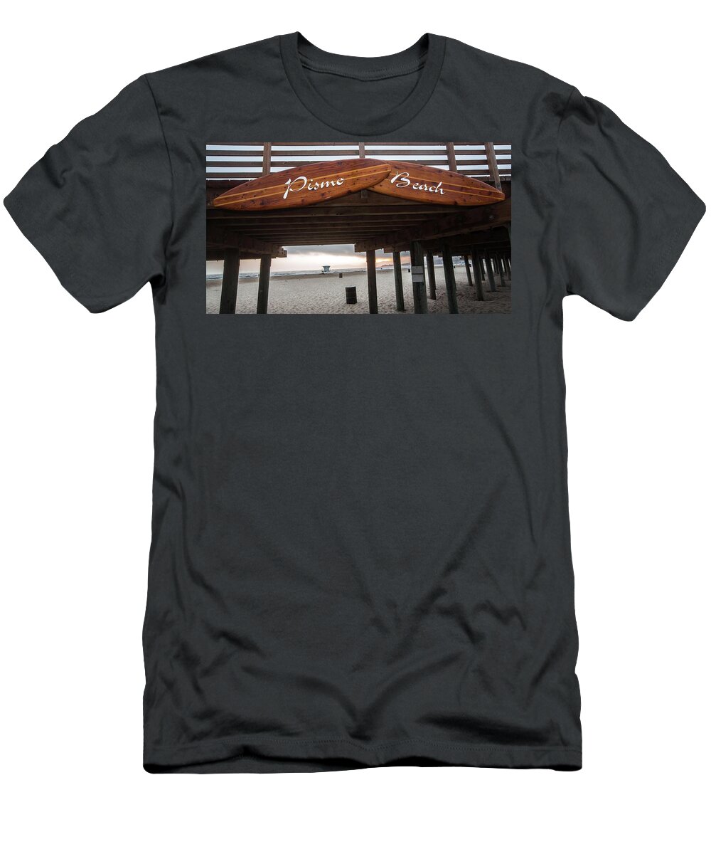 Shell Beach T-Shirt featuring the photograph Surf's Up by Mike Long