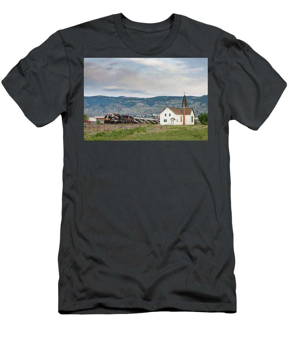British Columbia T-Shirt featuring the photograph Take Me To Church by Steve Boyko