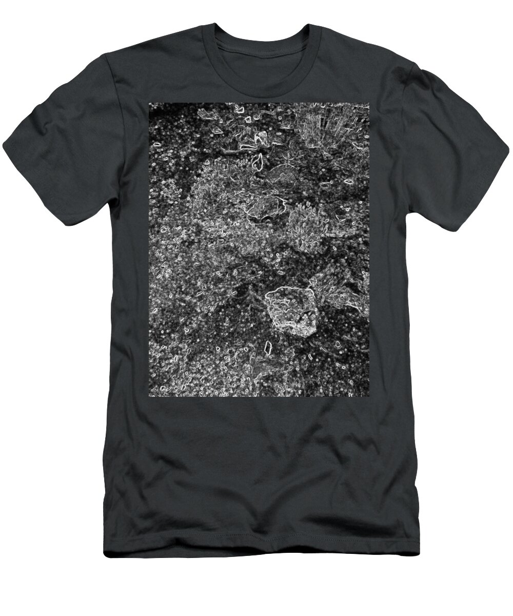 Abstract T-Shirt featuring the photograph Telephone Abstract 10 by Judy Kennedy