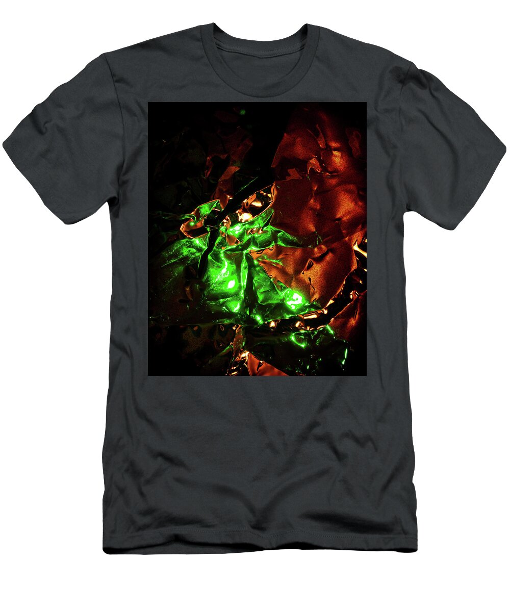 Abstract T-Shirt featuring the digital art The Green Goblin by Liquid Eye