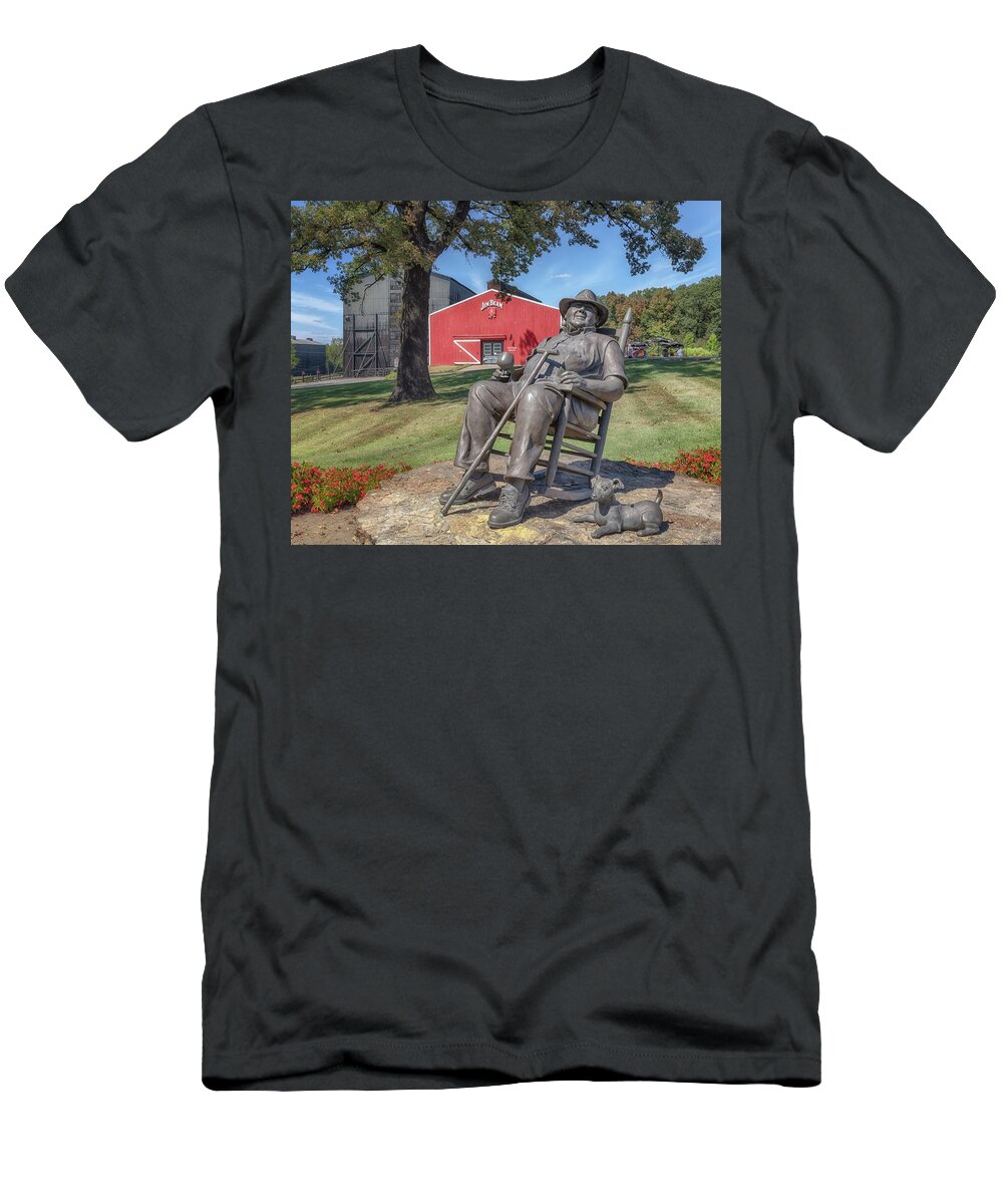 Jim Beam T-Shirt featuring the photograph The Master Distiller by Susan Rissi Tregoning