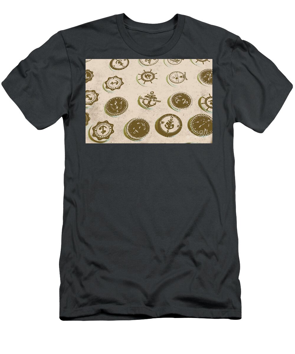 Vintage T-Shirt featuring the photograph The old button docks by Jorgo Photography