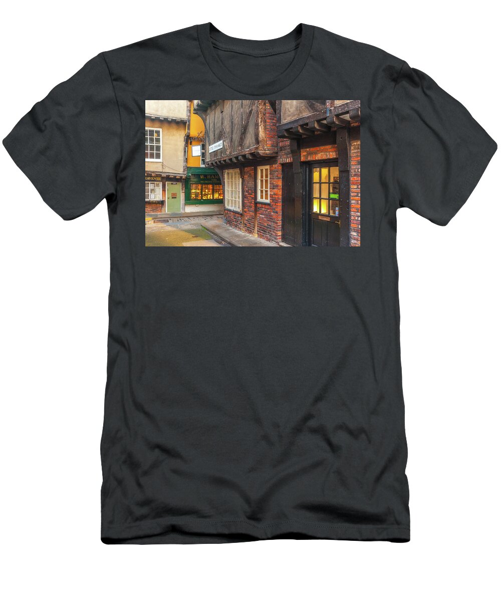Little Shambles T-Shirt featuring the photograph The Shambles, York, Yorkshire by David Ross