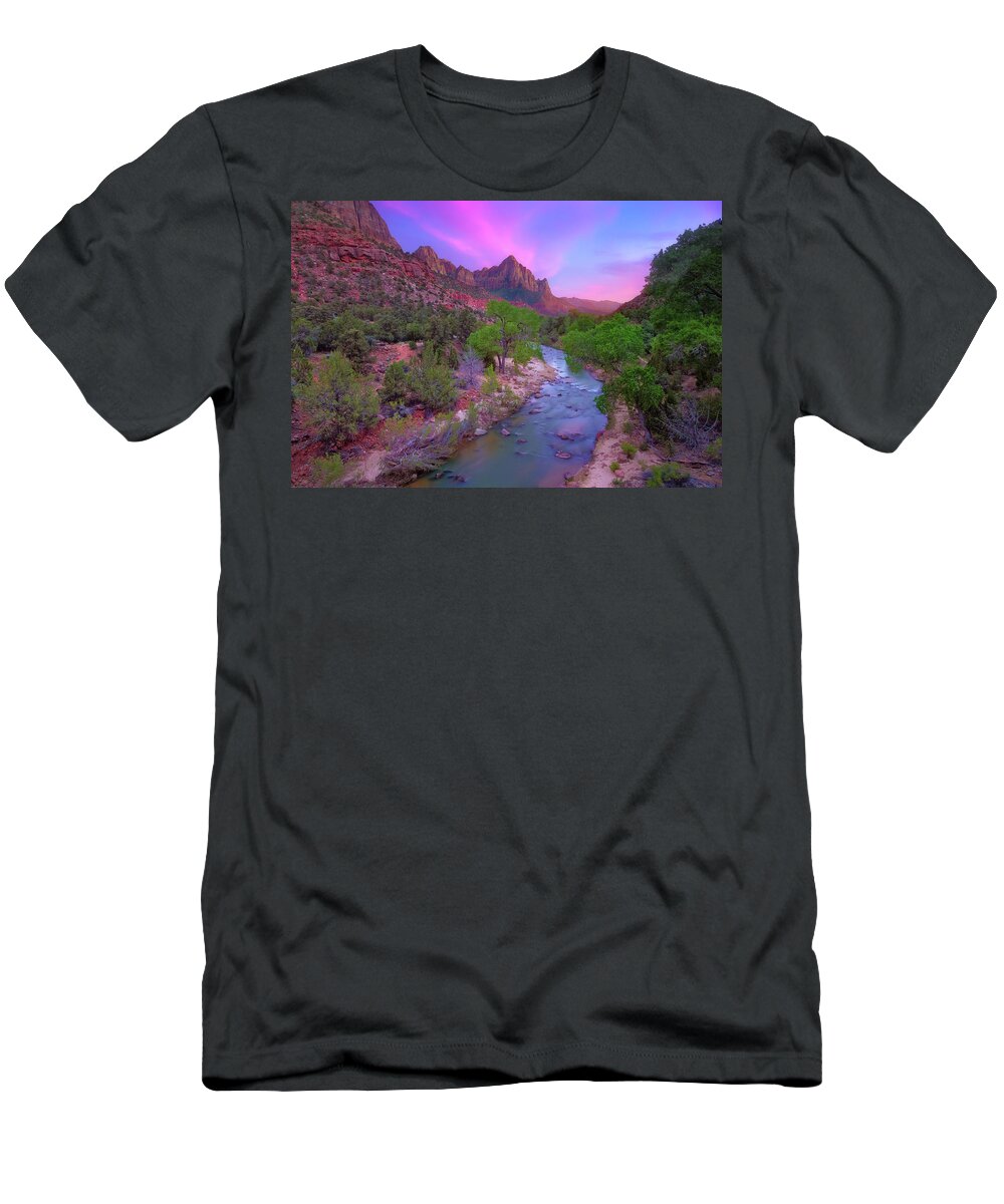 The Watchman T-Shirt featuring the photograph The Watchman by Giovanni Allievi