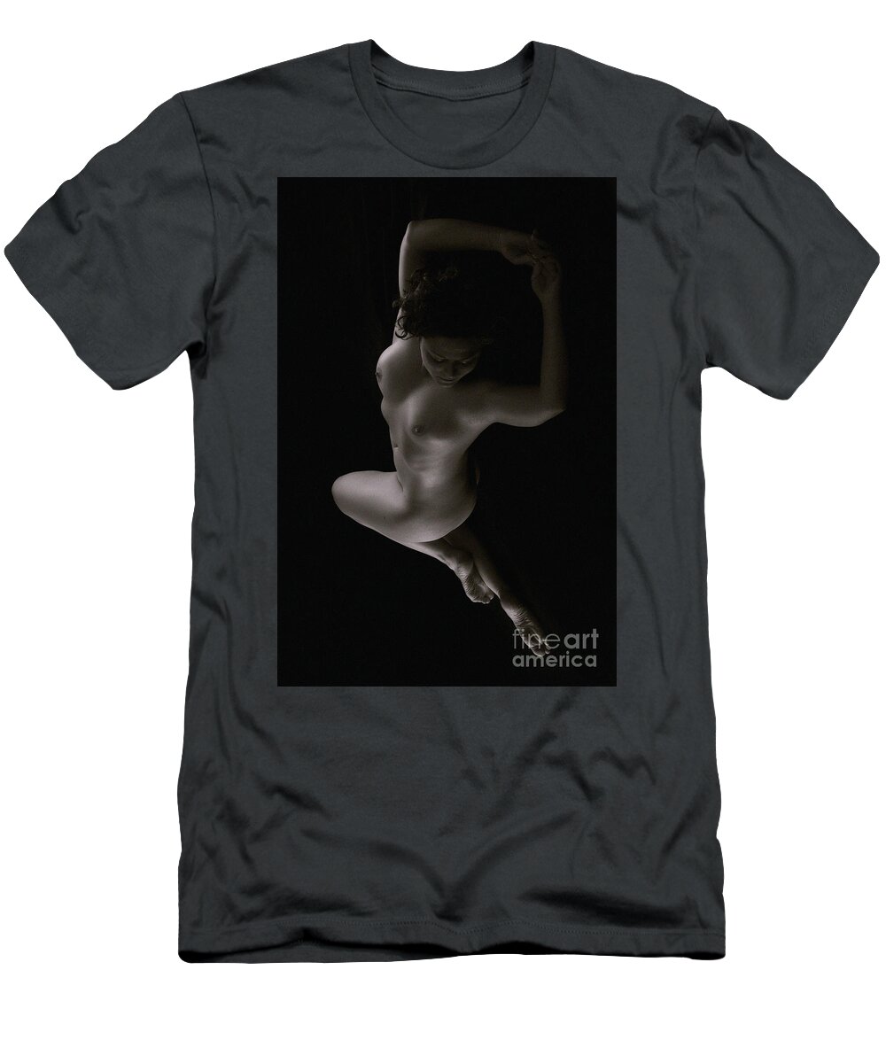 Woman T-Shirt featuring the photograph The Woman by Robert WK Clark